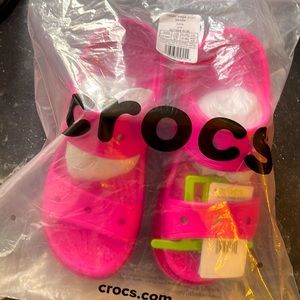 CROCS MEGA CRUSH SANDAL “JUICE” sz7W
